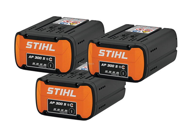 3x Akumulátor AP 300 S